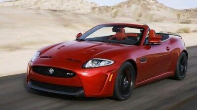 The XKR-S Convertible can make its way around the famous Nürburgring in a Porsche 911-like seven minutes and 50 seconds. Courtesy of Jaguar