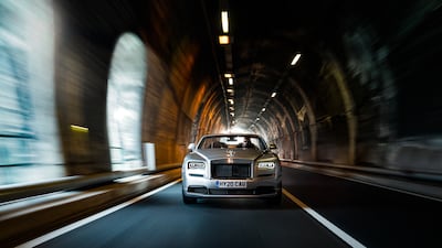 A Dawn at speed in a tunnel