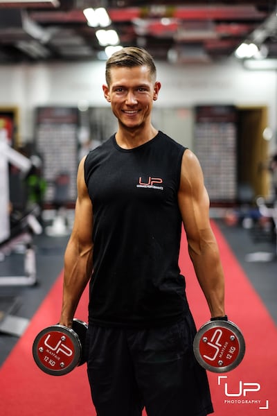 Chris Beavers, deputy gym manager at Ultimate Performance Dubai