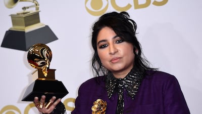 Pakistani singer Arooj Aftab won the Best Global Music Performance prize at the 64th Annual Grammy Awards. AFP