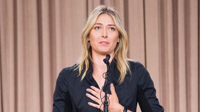 Maria Sharapova announces that she has failed a doping test. ‘I let my fans down, I let the sport down that I’ve been playing since the age of four, that I love so deeply,’ she said. Robyn Beck / AFP