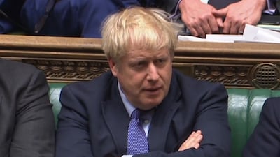 Boris Johnson hopes to have a UK general election on December 12. AFP