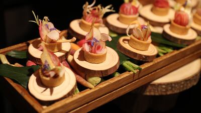 Bites on offer were as delicious as they were beautiful.