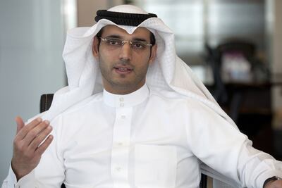 Hisham Alrayes, chief executive of GFH, said the company's solid increases in income and profits reflect a well-diversified business model. Razan Alzayani / The National
