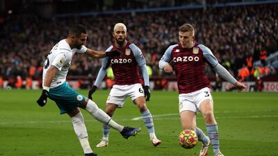 Riyad Mahrez: 5 - The 30-year-old was the least involved of the front line, taking on his man occasionally but was well marked out of the game by Targett. PA