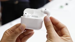 Speculation has circulated for months about how Apple might reinvent its AirPods. EPA