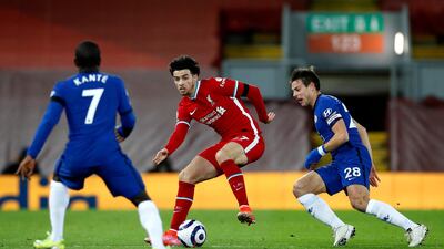 Curtis Jones - 3. The 20-year-old found it hard to cope with Chelsea’s passing as the midfield were comprehensively outplayed. Tried, but failed, to provide some vigour going forward. Taken off for Jota with 32 minutes to go. PA