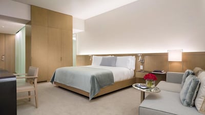 A room at The Knickerbocker hotel. Paul Warchol / The Knickerbocker