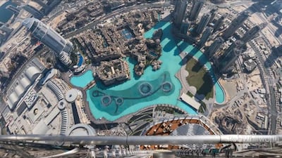 A still from Dubai Flow Motion a time-lapse video by British photographer Rob Whitworth