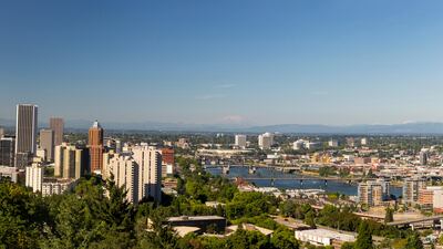 Portland, Oregon had a rise in rental prices of more than 30 per cent. Getty