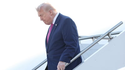 US President Donald Trump is losing support over his war with Iran. AFP