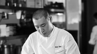 Korean-American chef Akira Back will be at the Armani/Hashi in Dubai’s Burj Khalifa on December 8 and 9. Courtesy Armani/Hashi