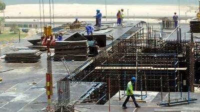 Abu Dhabi municipality is targeting 10 large construction projects as it seeks to improve safety on construction sites in the capital. Christopher Pike / The National