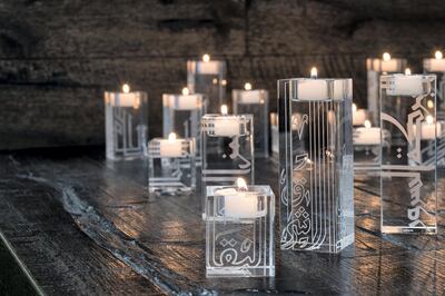 Hire decorative props or even crockery and cutlery to set the mood as you celebrate the new year. Courtesy Silsal Design House