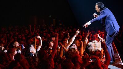 Nick Cave and The Bad Seeds perform at the 56th Montreux Jazz Festival, in Montreux, Switzerland. EPA