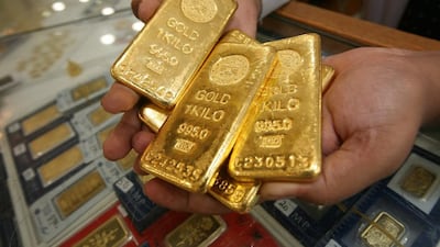 "We all know that gold is going to profit from the current situation," said one trader at the recent Global Commodity Outlook Conference in Dubai. Randi Sokoloff / The National