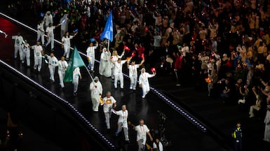The Open Masters Games 2026 get under way at Zayed Sports City in Abu Dhabi. Ahmed Ramzan / The National