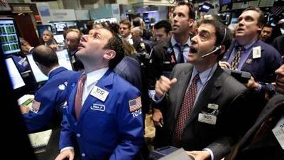 In HT Narea's thriller about economic terrorism, institutions such as the New York Stock Exchange are vulnerable to attack. Richard Drew / AP Photo