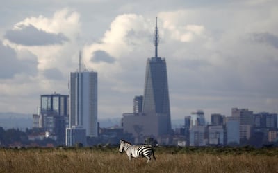 The Nairobi skyline. Reuters