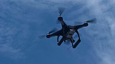 Devised by major Maher bin Haider, from the police’s emergency section, the aircraft is capable of flying for one hour, sending pictures of what is going on the whole time.