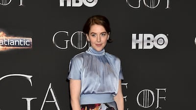 Gemma Whelan (Yara Greyjoy) at the premiere of season eight of 'Game of Thrones' in Belfast. Getty Images