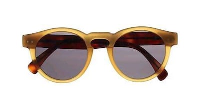 This covetable round-frame design of the Leonard, from New York's Illesteva matches yellow with tortoiseshell acetate for instant retro appeal. Courtesy Net-a-Porter
