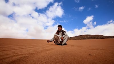 A scene from the film Theeb. Raad Adayleh / AP Photo