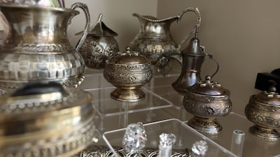 The family collects vintage items