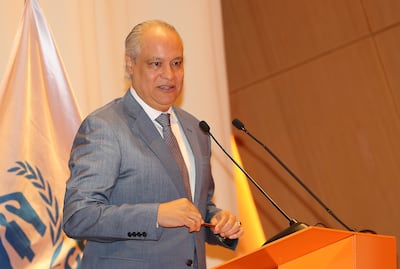 Khaled Khalifa, senior adviser to the GCC for UNHCR, says donations and Islamic philanthropy are essential towards protecting vulnerable families and saving lives. Pawan Singh / The National