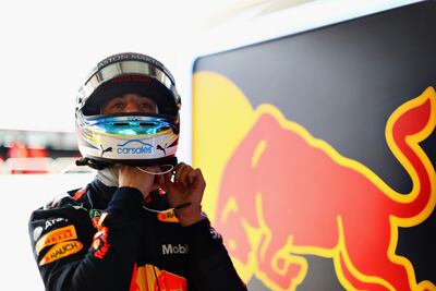 Daniel Ricciardo has two races left as a Red Bull Racing driver. Getty