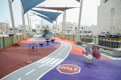 Parks are designed for children of all ages and abilities. Wam