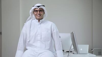 Abdullah Alzabin, founder and CEO of Lumba, a developer of mobile-app games in Dubai Media City. Antonie Robertson / The National