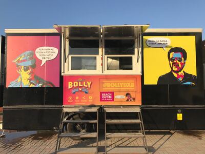 BollyDXB truck at Abu Dhabi Food Festival