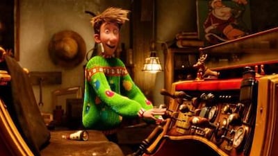 Arthur, voiced by James McAvoy, in Arthur Christmas. While some remember Aardman Animation's 2006 misfire Flushed Away - its first computer-animated effort - this film impresses. Courtesy Aardman Animations for Sony Pictures Animation