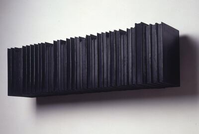 Rachel Whiteread - Black Books, 1997. British Council Collection © Rachel Whiteread