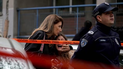 Six pupils and a teacher were reportedly injured in the attack and taken to hospital. AFP