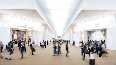 The world's biggest watchmakers show off their novelties at the Palexpo convention centre in Geneva every year. Photo: Watches and Wonders