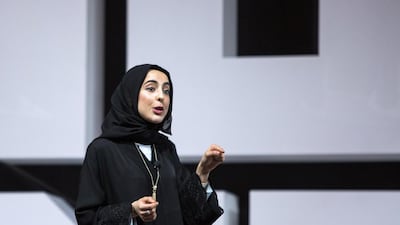 Shamma Al Mazrui, Minister of State for Youth Affairs. Victor Besa for The National