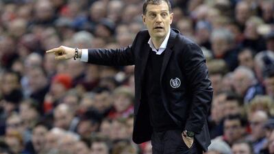 Slaven Bilic and West Ham United will play Romanian side Astra Giurgiu in the third Europa League qualifying round. Oli Scarff / AFP