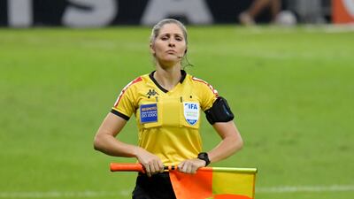 Assistant referee Neuza Back. Reuters