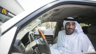 Driver Ali Al Qubaisi is unhappy with the news that petrol prices might increase. ‘It’s a bad move,’ he says. Mona Al Marzooqi / The National