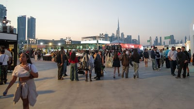 Sole DXB is held at Dubai Design District. All photos: Ruel Pableo for The National