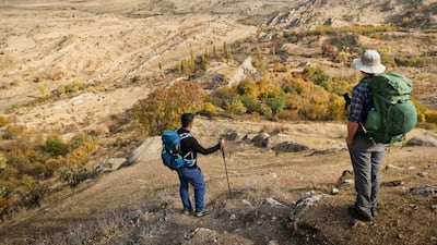 Approach to Dinarta. Photo: Leon McCarron