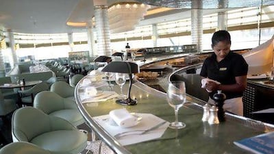 Scott's at Jumeirah at Etihad Towers.