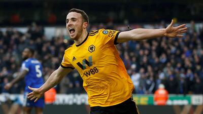 Left midfield: Diogo Jota (Wolves) – The Portuguese decided a thriller against Leicester as he became the first Wolves player since 1977 to score a top-flight hat-trick. Reuters