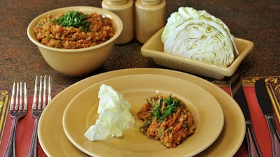 Itch is served at the new Armenian restaurant Mayrig in Downtown Dubai. Charles Crowell for The National