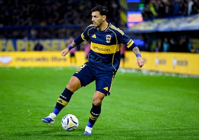 Leandro Paredes in action for Boca Juniors. Getty Images