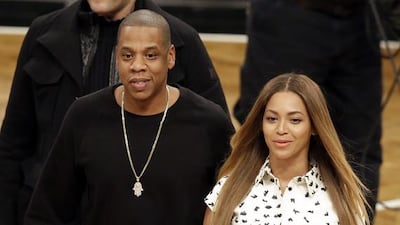 Jay Z and Beyoncé were spotted at The Dubai Mall on Christmas Eve. Frank Franklin II / AP Photo