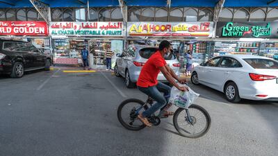 Thousands of dates are usually sold at shops in Abu Dhabi's vibrant market in the run-up to Ramadan.