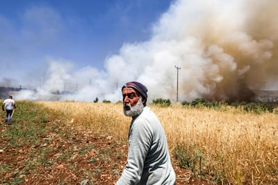 Palestinians in the West Bank are being subjected to arson attacks by Israeli settlers in a bid to drive them out. AFP